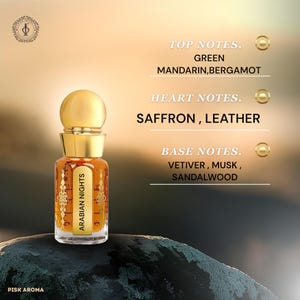 Arabian Nights Fragrance Oil | Rich Oriental Attar | Night-Time Unisex Perfume Oil