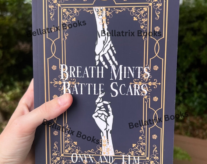 Breath Mints / Battle Scars Book Etsy