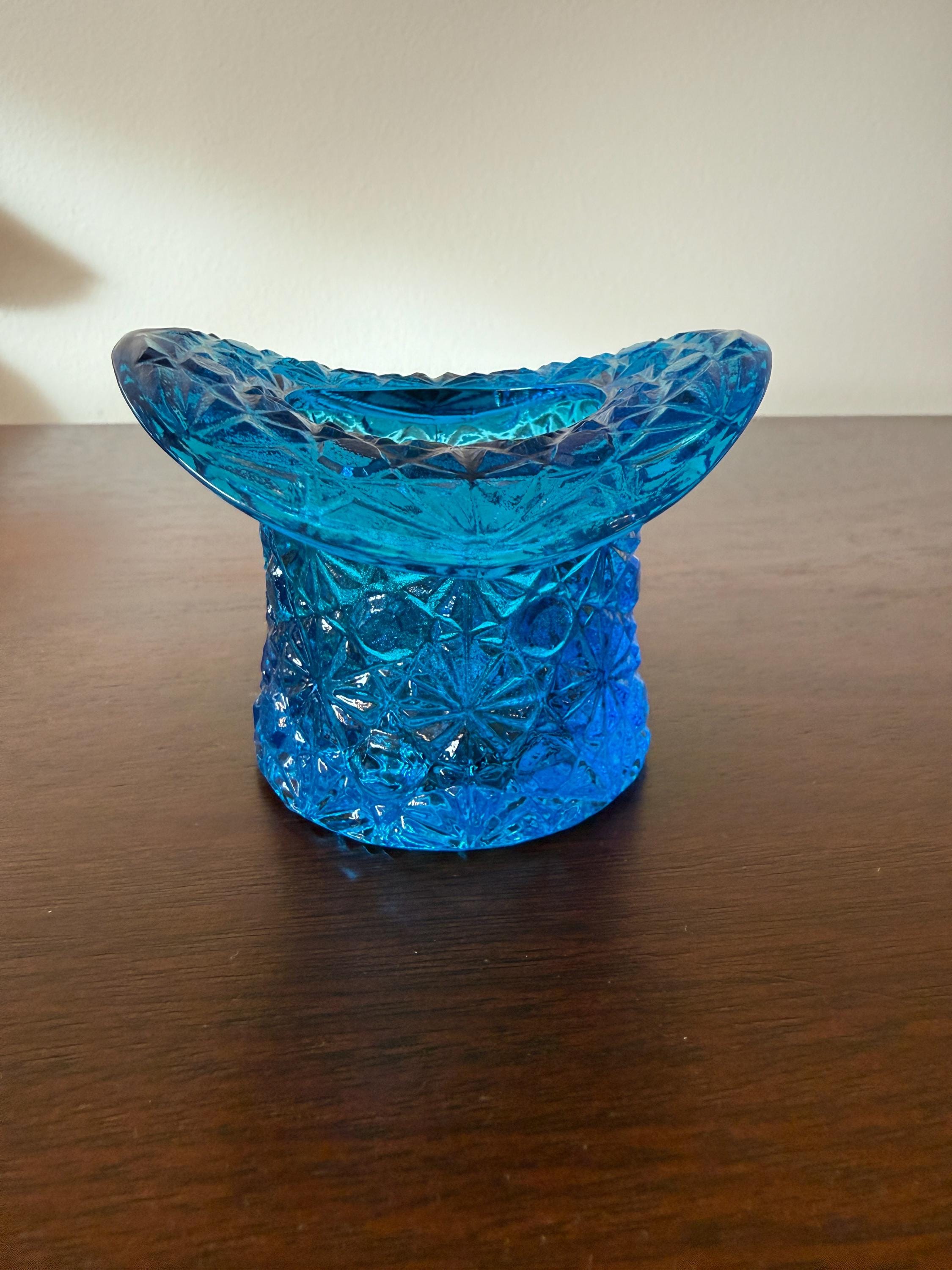 Fenton Blue Glass - Etsy
