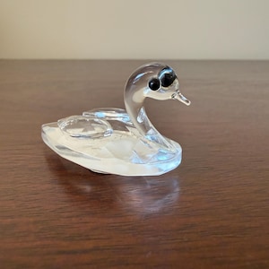 Bohemia Crystal Swan - Etsy