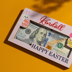 Easter Money Holder, Easter Gifts for Teens, Easter Basket Stuffers, Easter Gifts for Adults, Money Holder for Gift, Easter Bunny Money Gift