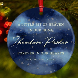 Baby Memorial Ornament, Miscarriage Ornament, Stillbirth Ornament, Infant Loss Memorial, Baby Loss Memorial, Sympathy Gift, Stillborn Baby