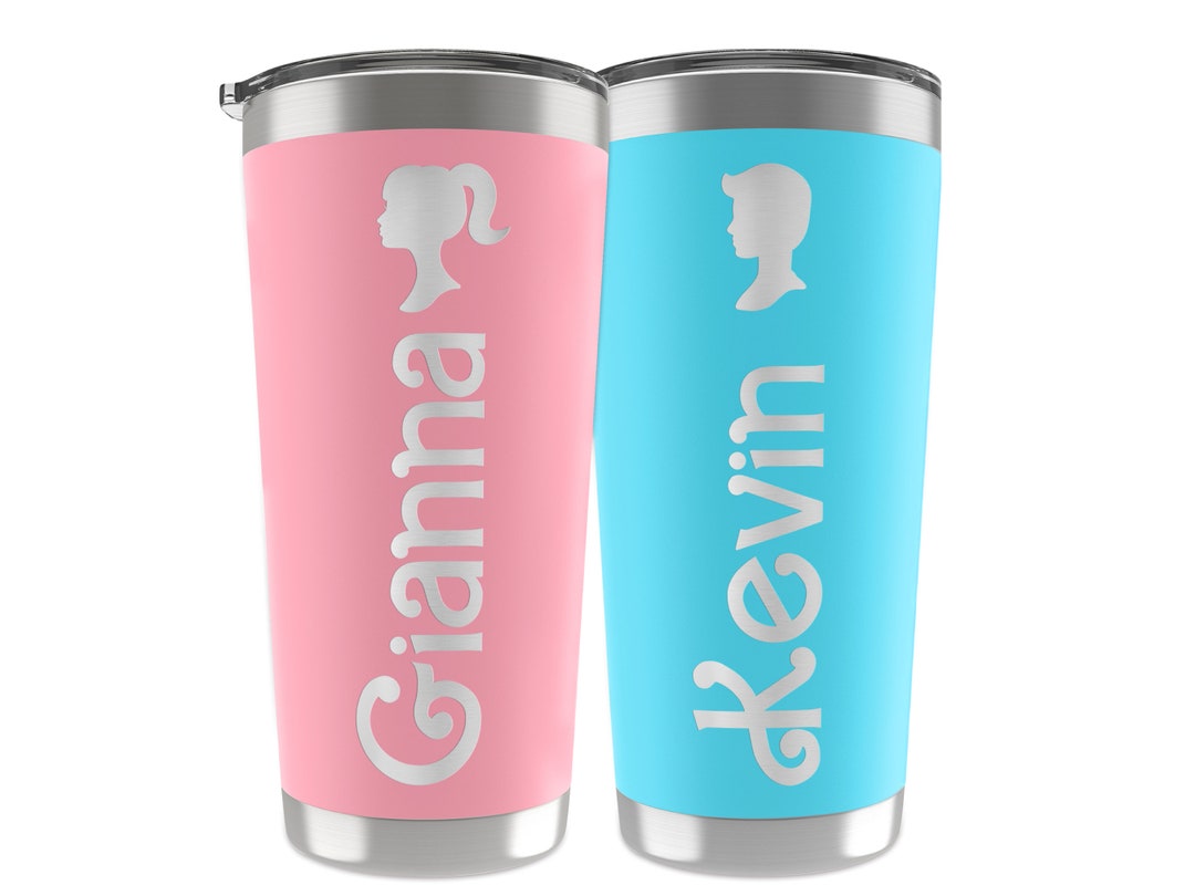 Engraved Tumbler, Personalized Tumbler for Girls, Tumbler Cups, Back to