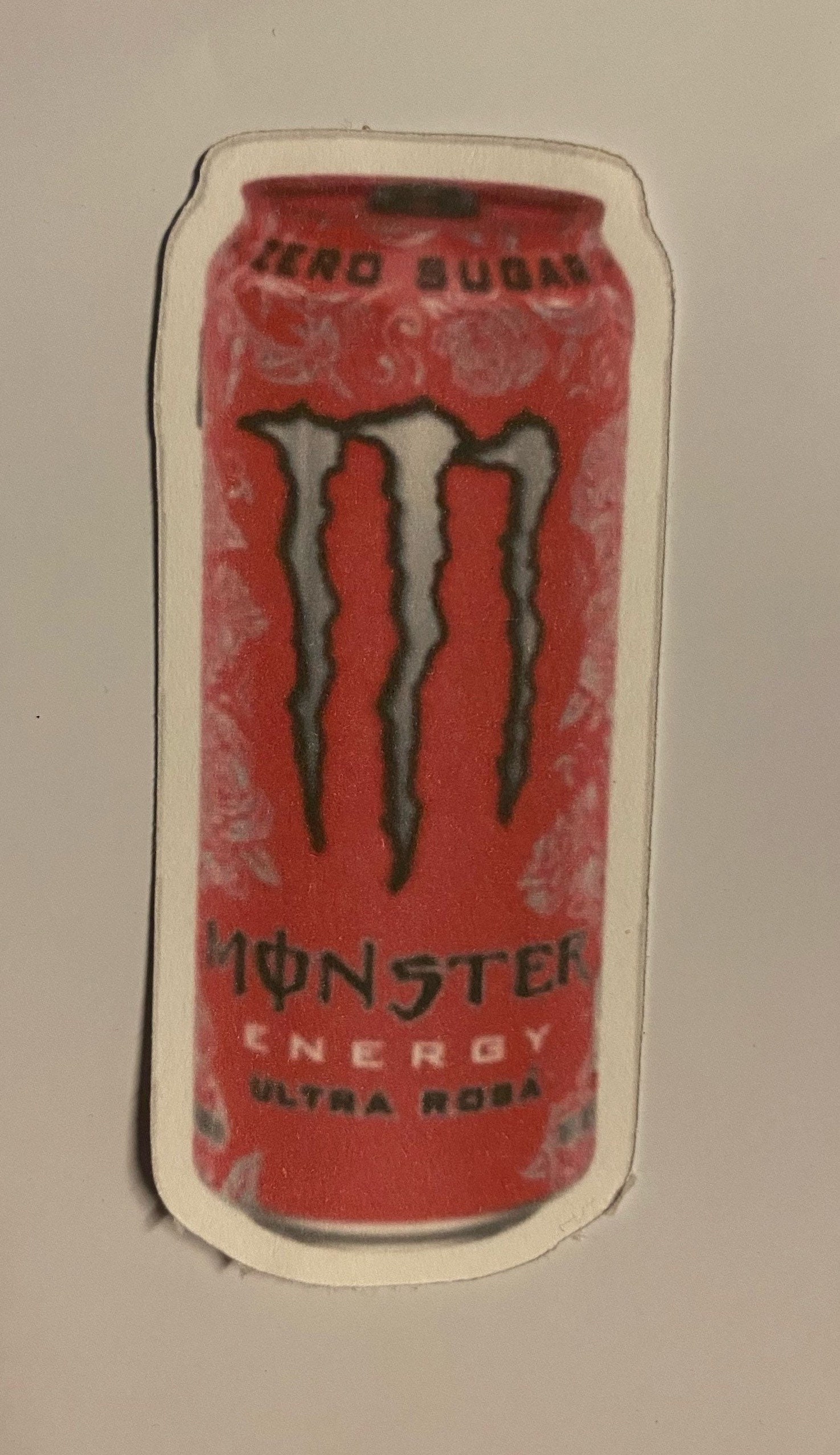 Monster Can Sticker Ultra Rosa Monster Sticker High Quality Etsy