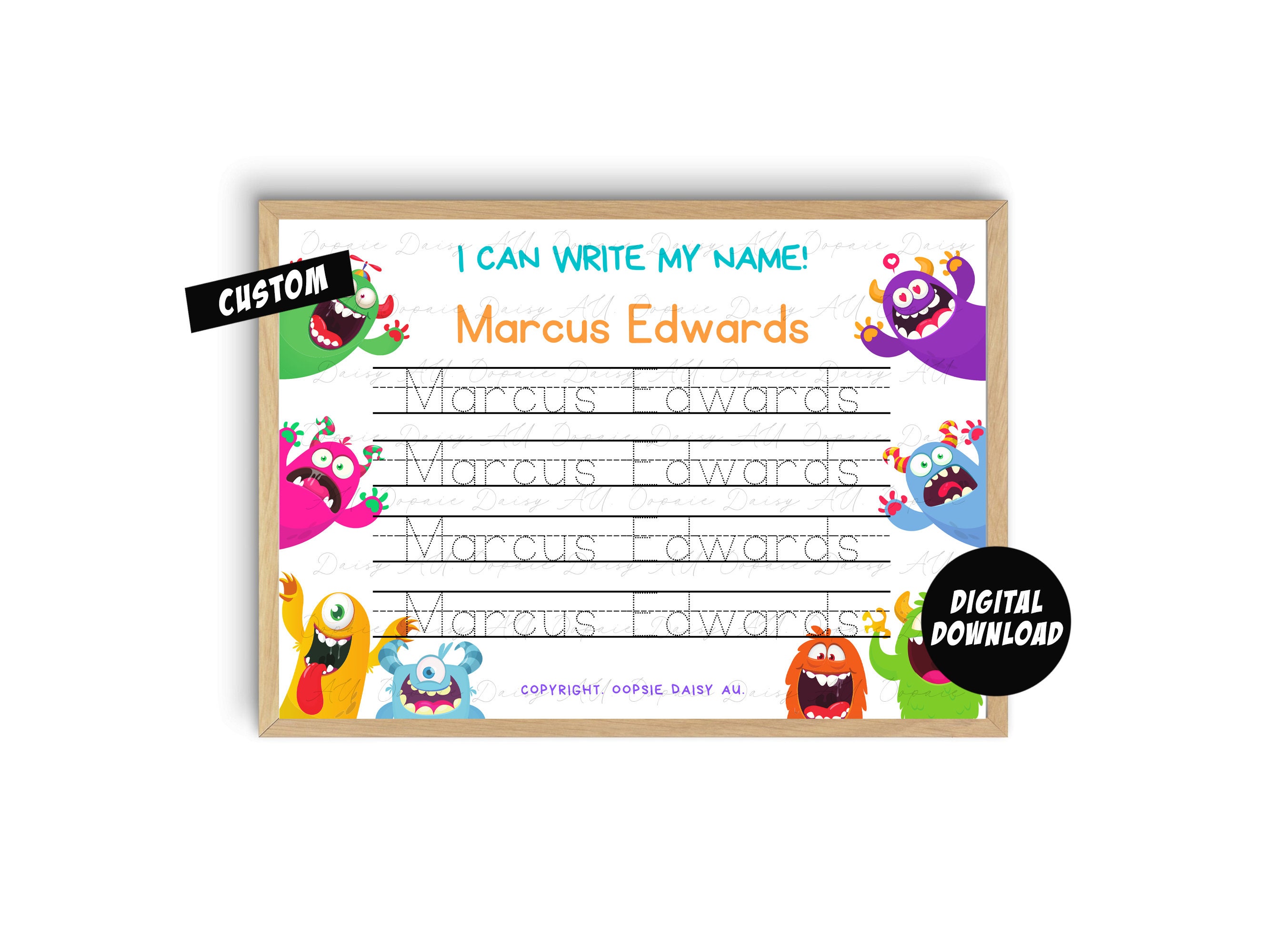 Kindergarten Lined Paper / Kindergarten Writing Paper / Preschool Writing  Paper / Preschool Lined Paper / Writing Practice 