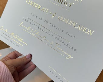 digital certificate design pdf only