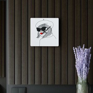 Acrylic Wall Clock