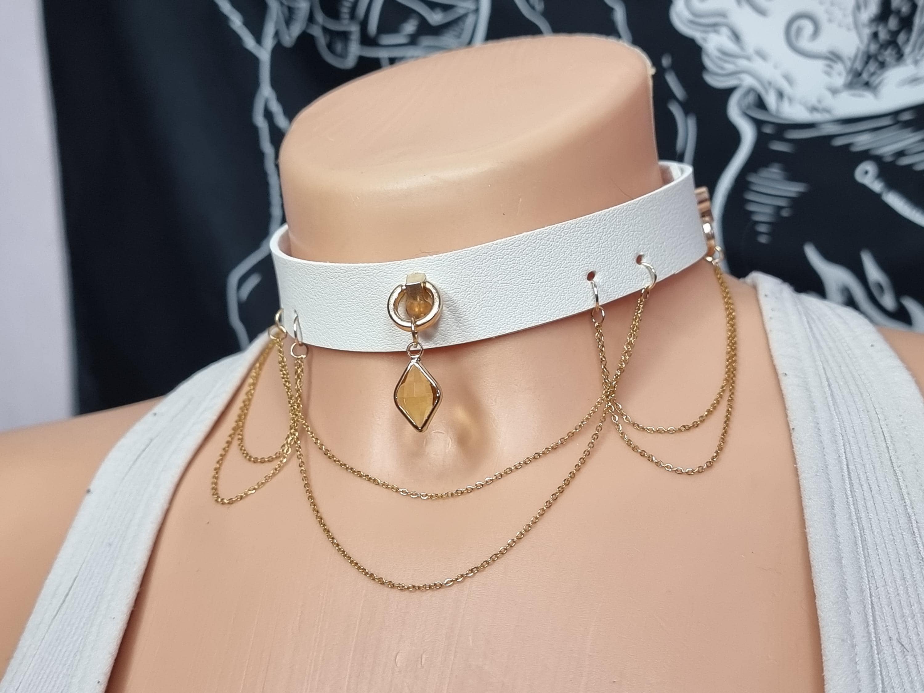 Mira Inspired Choker Huntr/x Kpop Demon Hunters Collar Chain