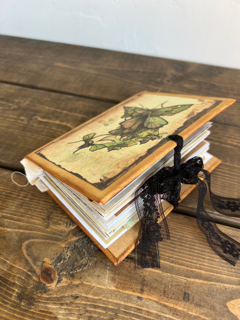 Handmade Fairy Forest Enchanted Magical Memory Journal Junk Journal ...