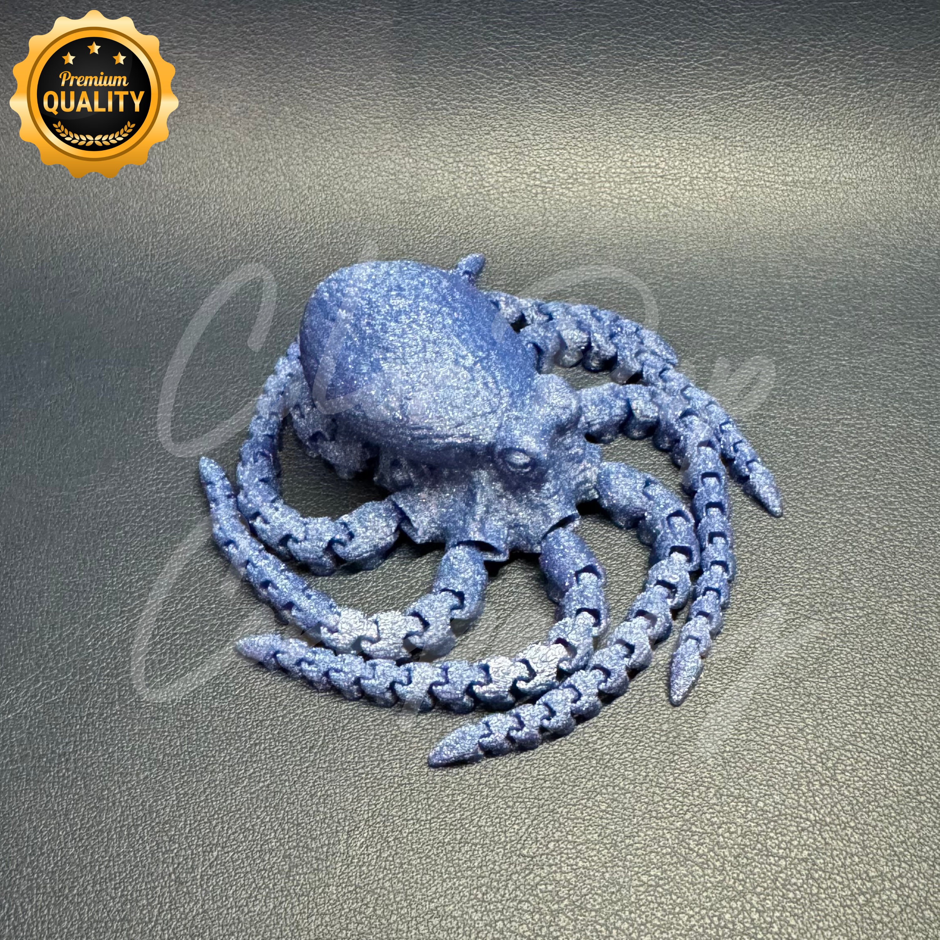 3D PRINTED OCTOPUS Ornament Fidget Toy Octopus Collectible Figurine