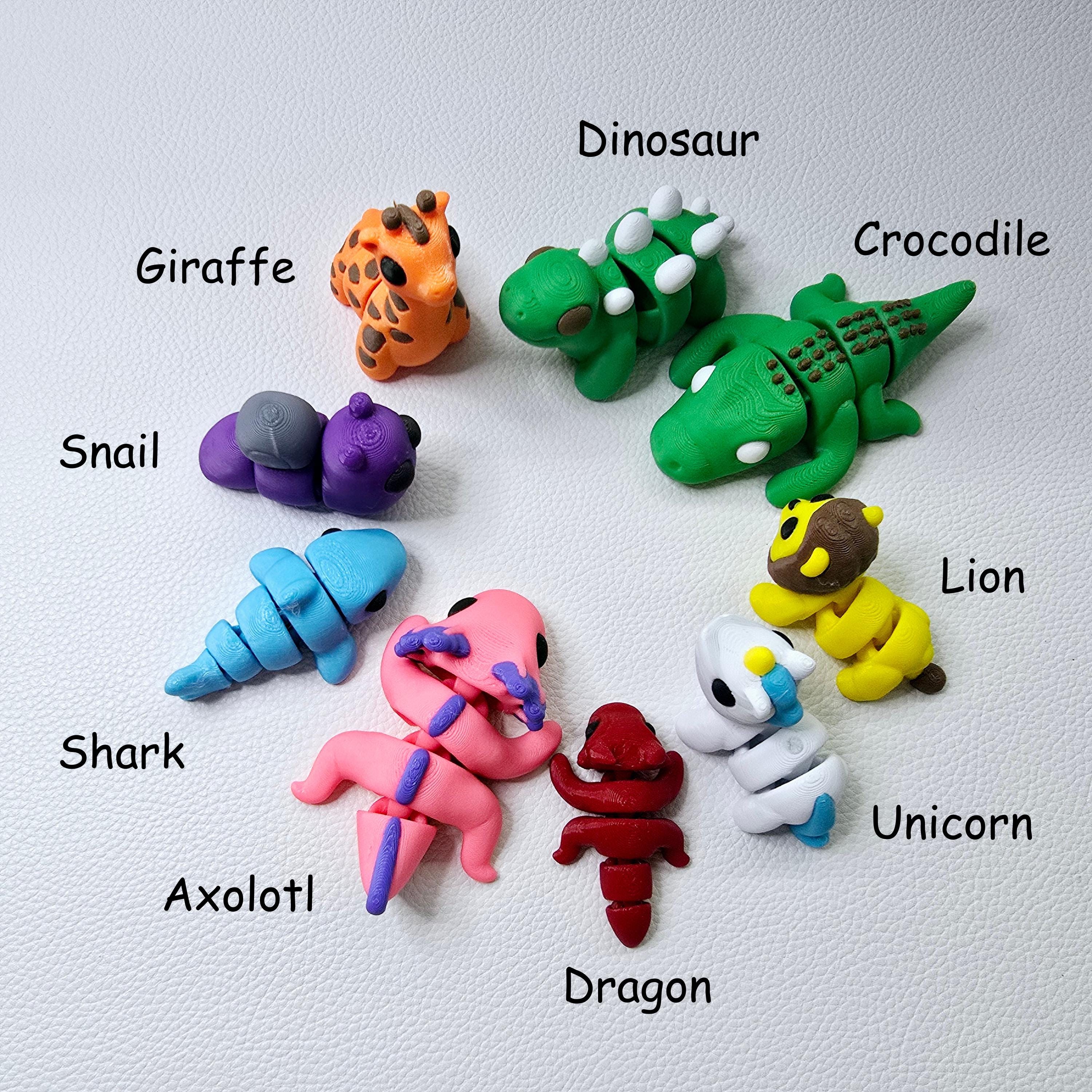 Adorable 3D Printed Mini Baby Animals – Perfect for Collectors & Decor, Mini Fidgets, Cute Collectible Figurines, Baby Animals