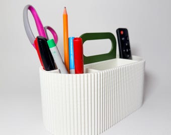 Desk Caddy, Desk Organiser, Pen Holder, Stationery Organiser, Office Desk Storage, Home Office Accessory