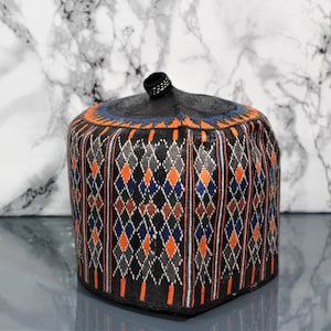 African Kufi Cap, Hausa Cap, Mallam Cap, Fulani Hat, African Mens Hat, Kufi Hat, African Cap, Zanna Bukar cap, Fila, habar kada 23&quot;