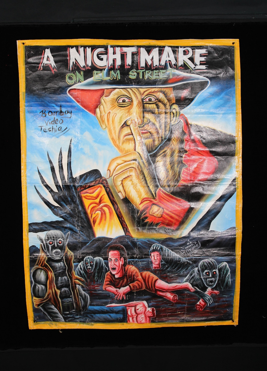絵画 GHANAVISION film posters hand painted Ghanavision: Hand-Painted Film Posters from Ghana: de Ruyter