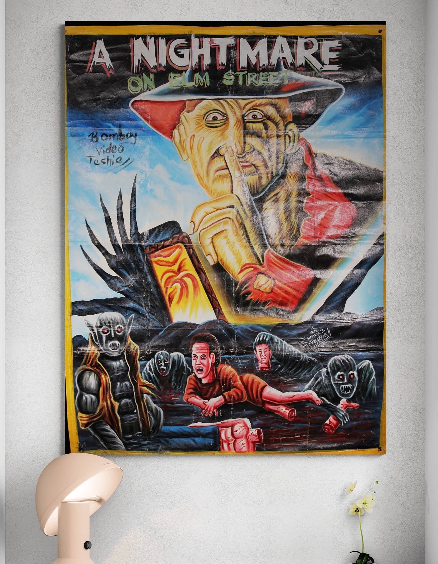 Ghana Movie Poster Painting||a Nightmare on Elm Street|| 53