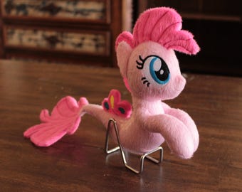 My little pony seapony Pinkie pie plush, customized OC plushie, personalized stuffed animal, handmade  commission, gifts for bf