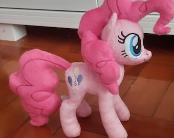 My little pony Pinkie pie plush, small size pony, customized OC plushie, personalized stuffed animal, handmade  commission, gifts for bf