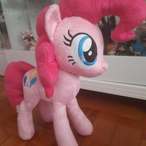 My little pony Pinkie Pie plush large size, customized OC plushie, personalized stuffed animal, handmade commission, gifts for bf