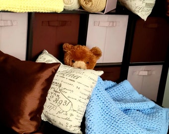 Crochet Baby Blanket: Stretch Baby