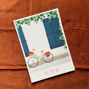 LIQUIDACIÓN - L'Ile de Ré, póster impreso para decoración de pared