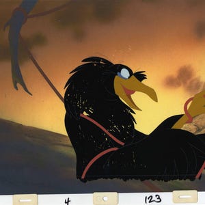 Original Production Cel of Jeremy from Secret of NIMH (1982)