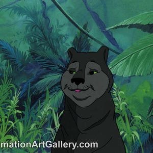 Production Cel from Mowgli&#39;s Brother