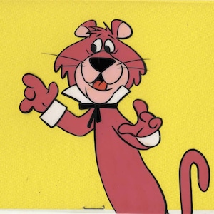 Original Production cel of Snagglepuss from Hanna Barbera (1960s)