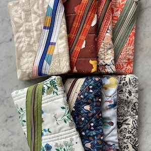 Small Rectangle Hemingway Zipper Pouch