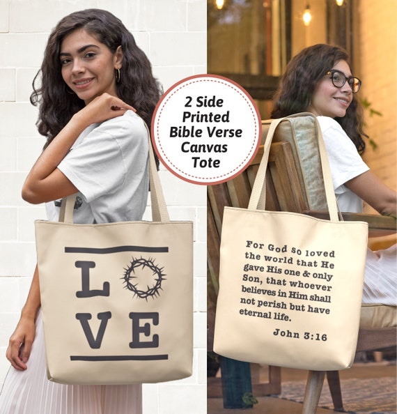 Christian Totes, Handbags, Shopping Bags w/ Bible Messages