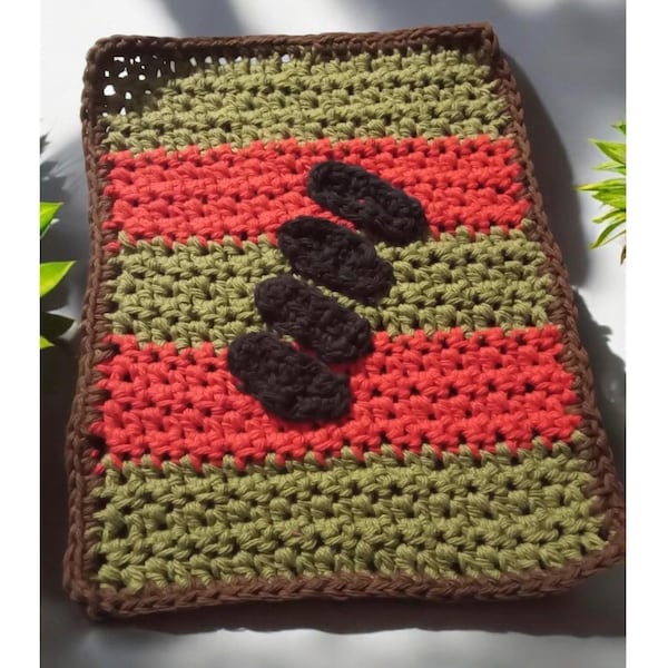 Fred Sweater Dishcloth Pattern