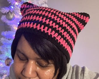 Benutzerdefinierte Katzenohren Beanie