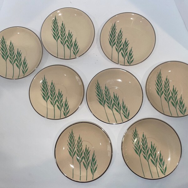 Wheat Plates Etsy