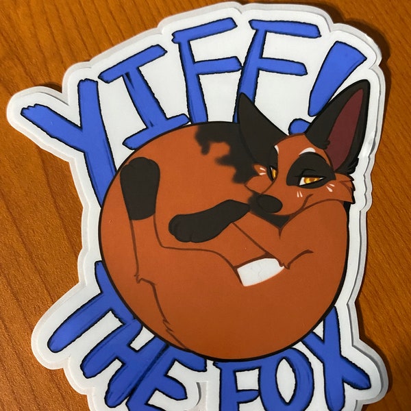 Yiff The Fox Sticker