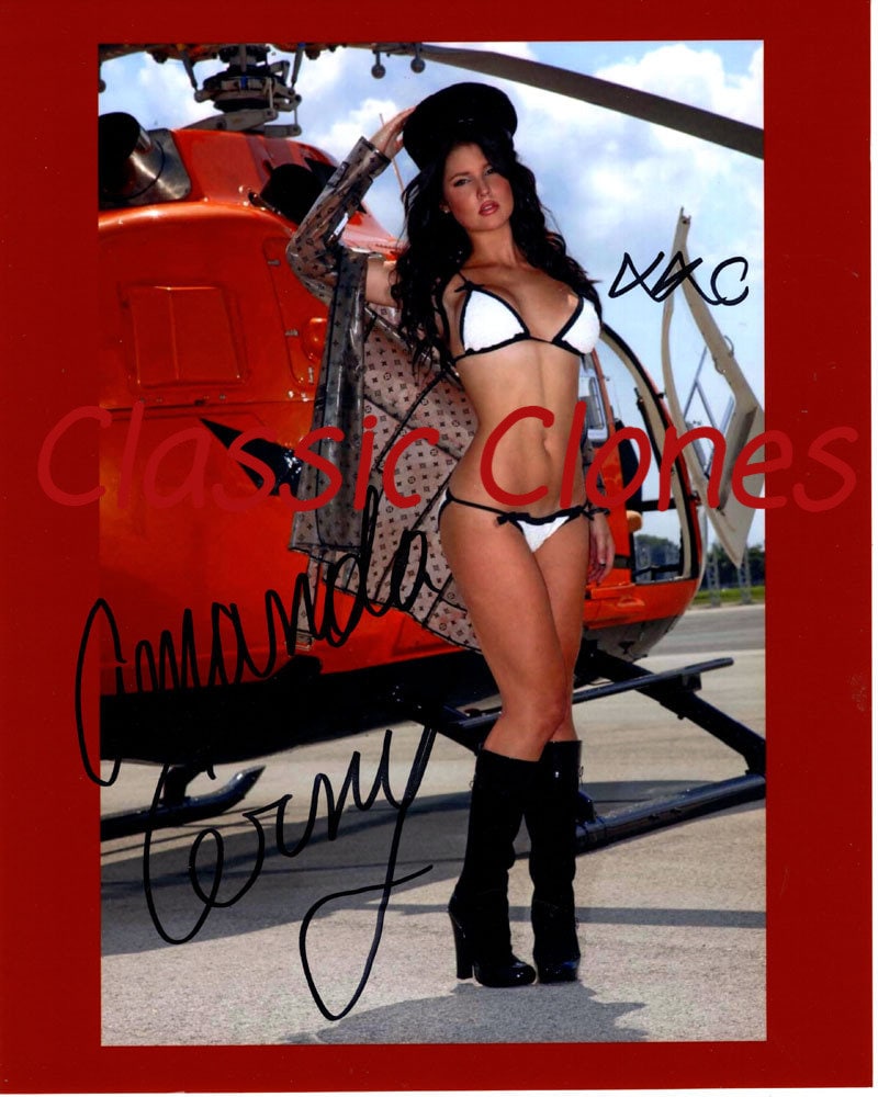 Amanda Cerny Signed Autographed Premium Quality Reprint 8x10 picture