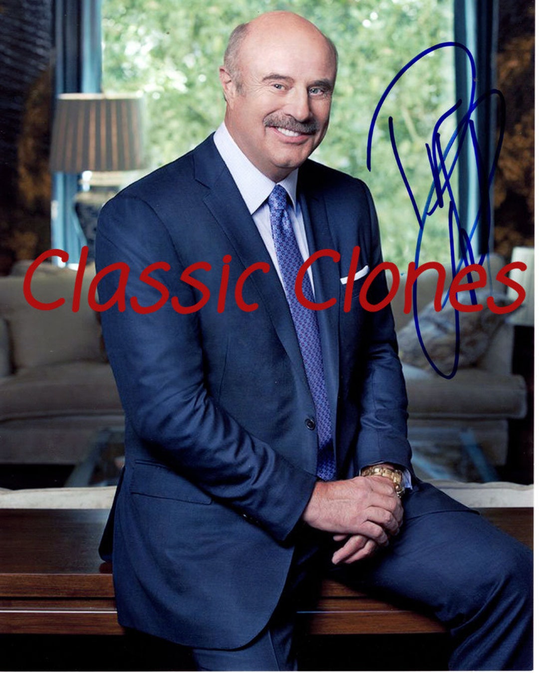 Dr. Phil Mcgraw Signed Autographed Premium Quality Reprint 8x10 Photo ...