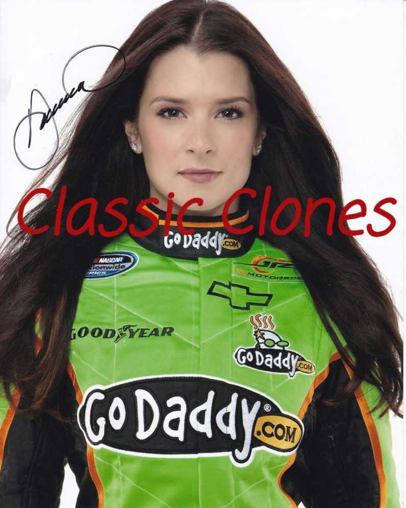 Danica Patrick Signed Autographed Premium Quality Reprint 8x10 Photo NASCAR INDY Race Car Driver image 1