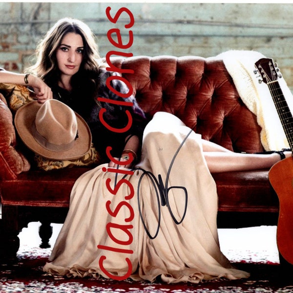 Sara Bareilles Signed Autographed Premium Quality Reprint 8x10 Photo