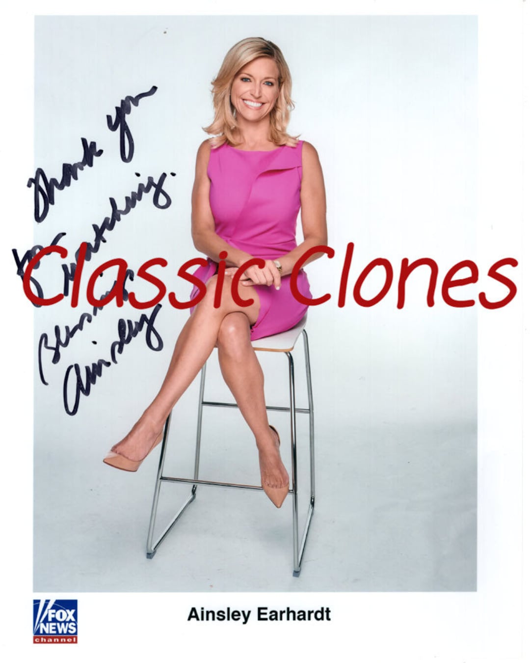 Ainsley Earhardt Signed Autographed Premium Quality Reprint 8x10 Fox