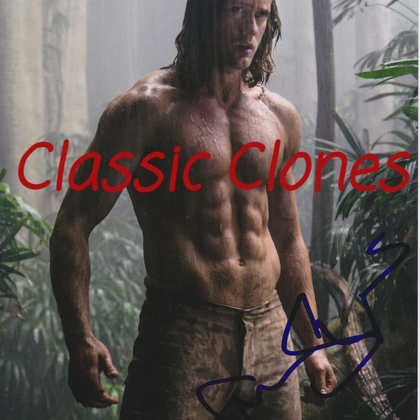 Alexander Skarsgard Signed Autographed Premium Quality Reprint 8x10 The Legend of Tarzan John Clayton Photo