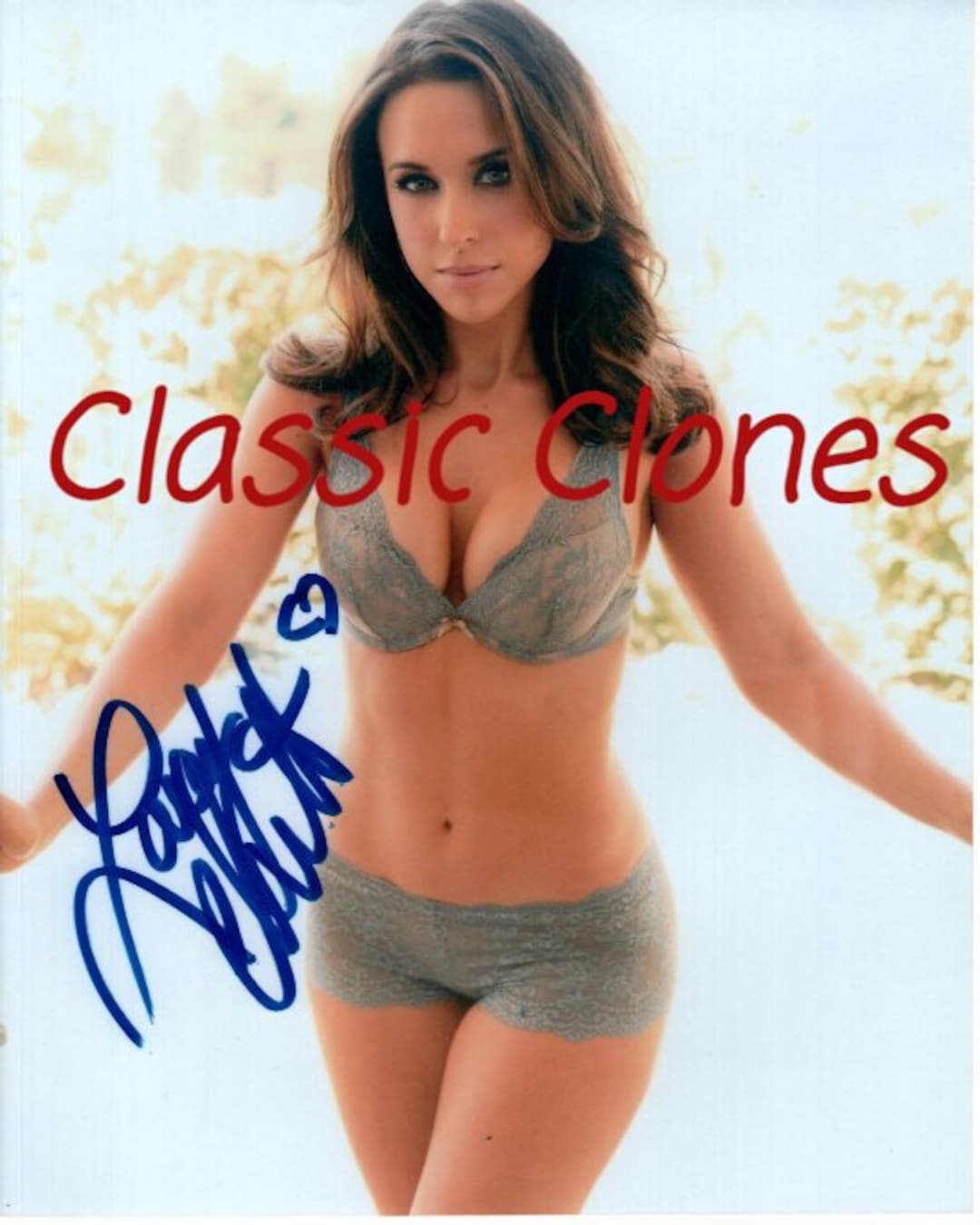 Lacey Chabert Signed Autographed Premium Quality Reprint 8x10 Sexy Lingerie  Photo - Etsy UK