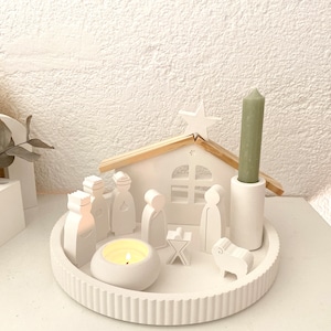 Beautiful timeless nativity scene