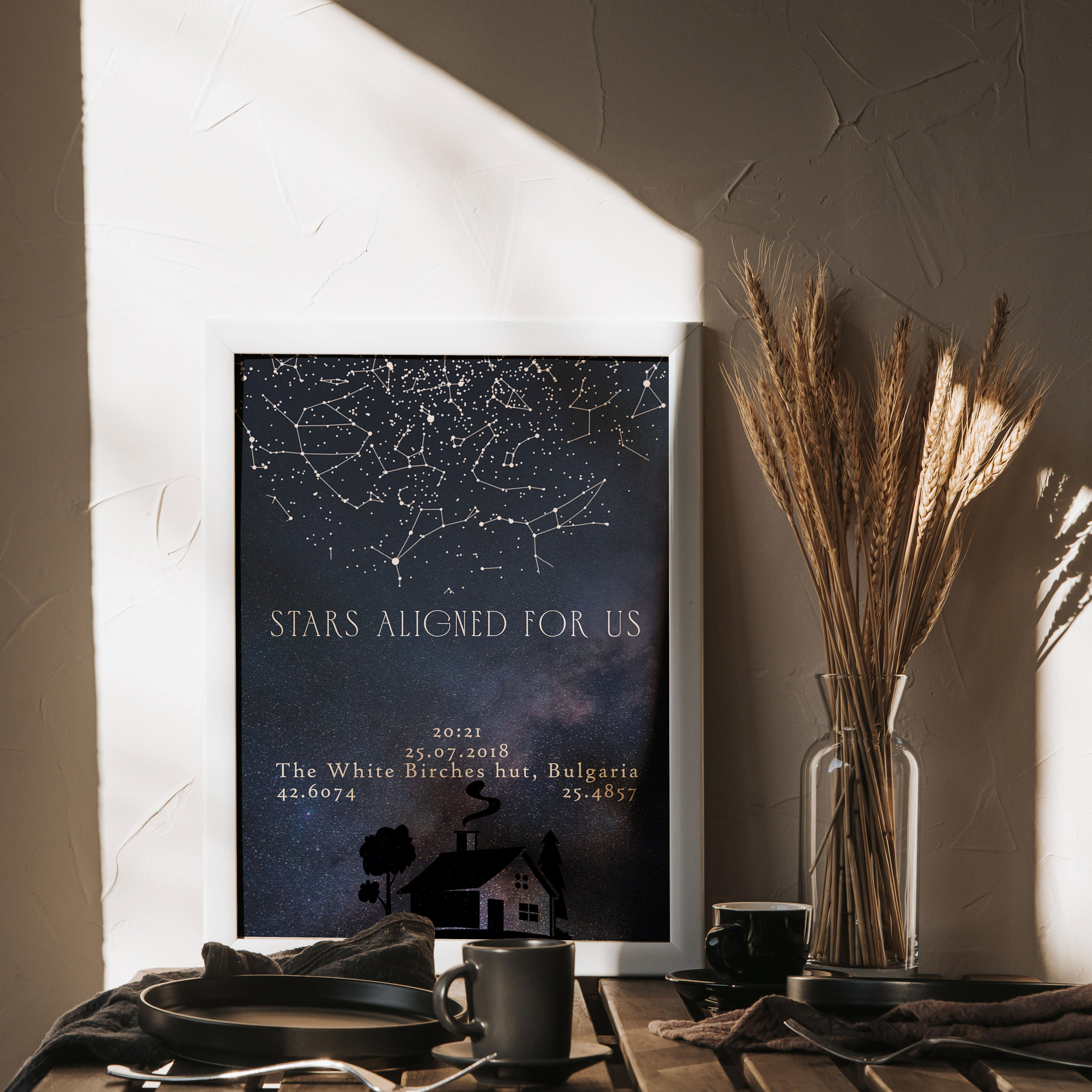 Night Sky Printable Star Map Custom Digital Star Map Etsy Night Sky Printable Star Map Custom Digital Star Map Etsy