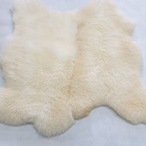 Rug Two - Sheepskin Stitched Sideways