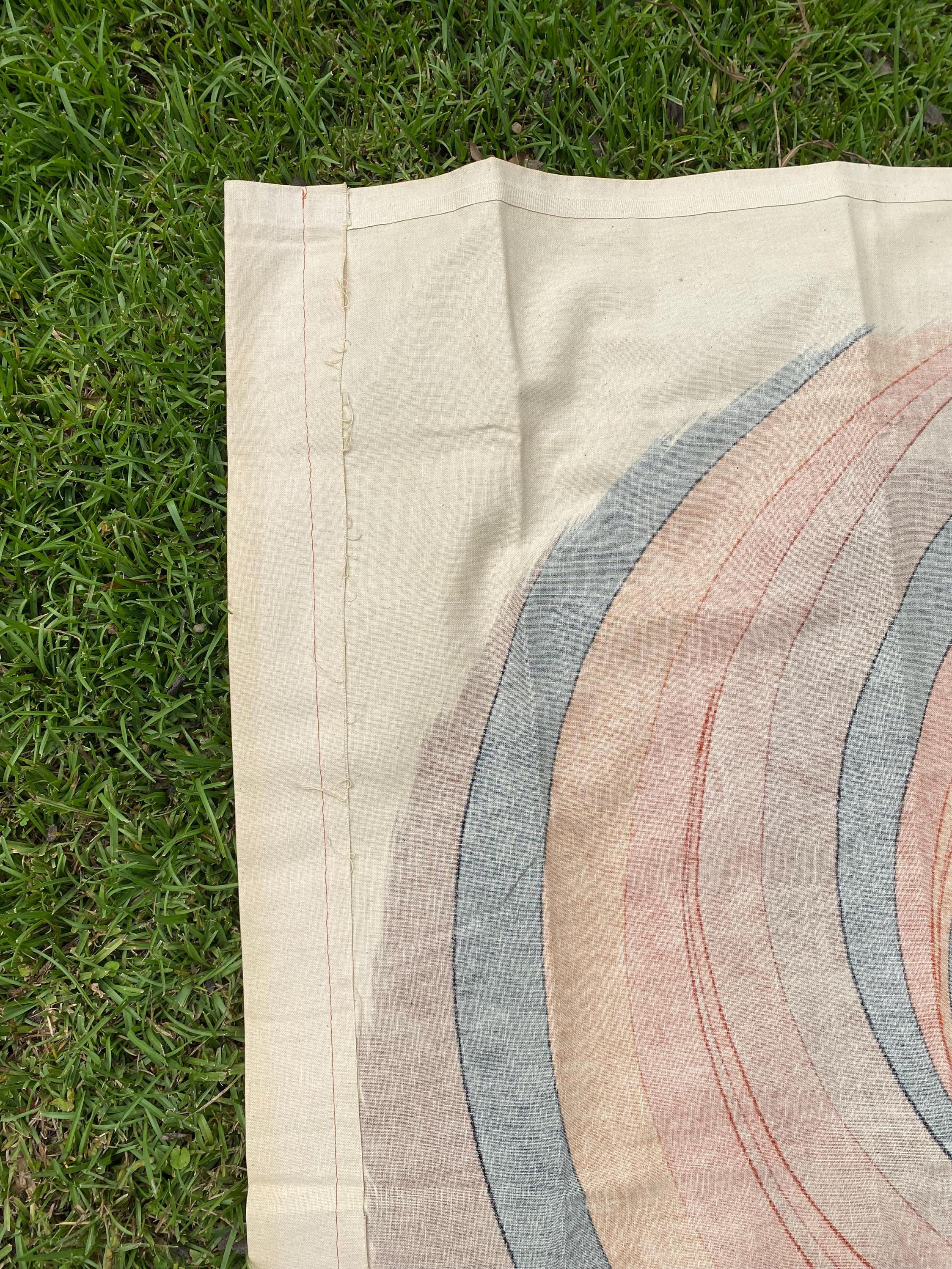 Strömma Sweden Hurricane by Curry Melin CURRY MELIN. A canvas, “Hurricane”, Stromma, 1970s. Carpets