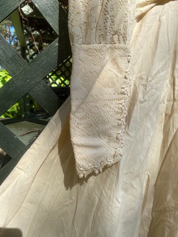 1970s Bohemian Gunne Sax inspired handmade weddin… - image 2