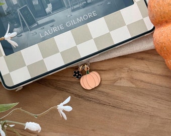 Kindle Charm: Pumpa- och blommadammplugg - Bokinspirerad present
