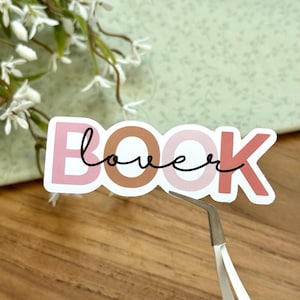 Book Lover | Sticker | Kindle | Bookish | Boho | Accessory