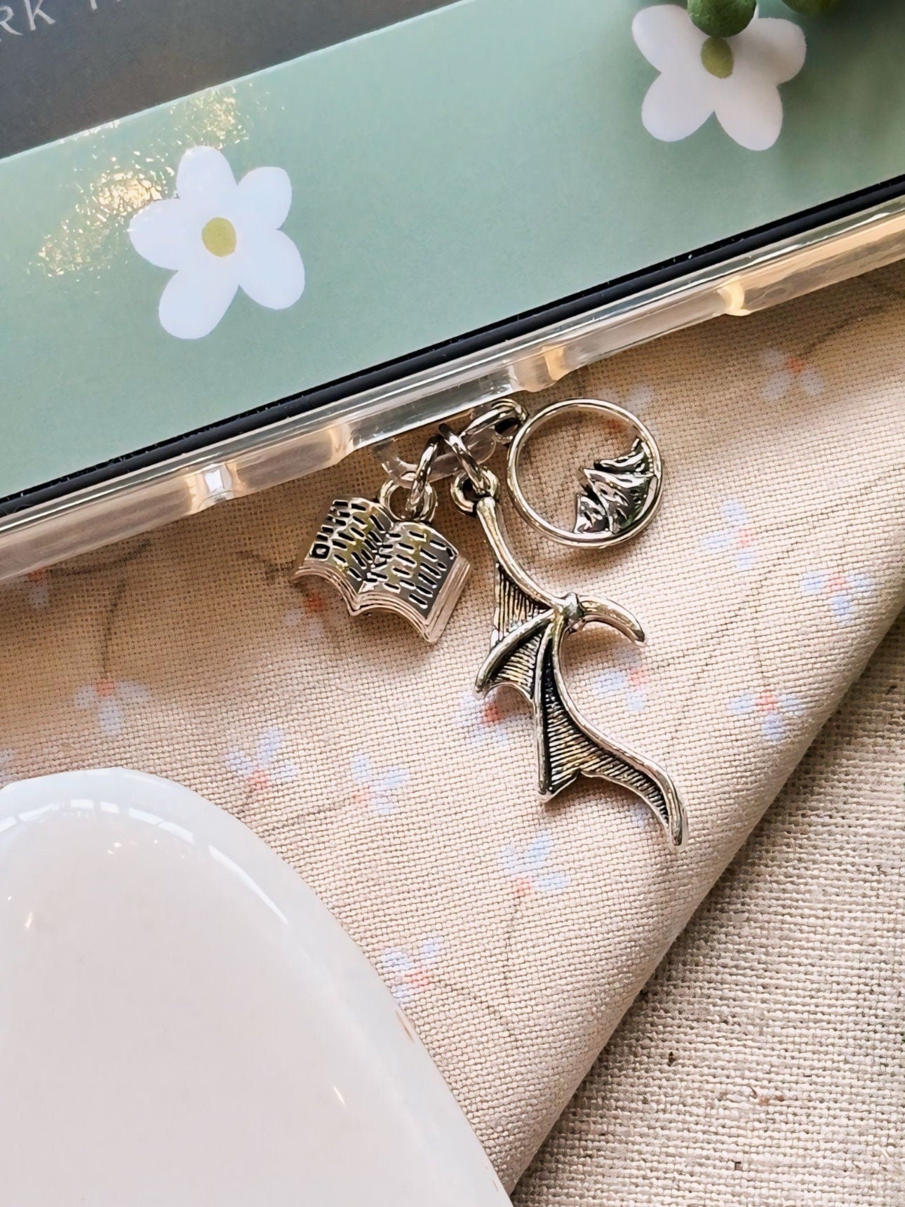 Kindle Charm Staubschutzstecker – 2-teilig, Acryl, Für Lightning & USB-C