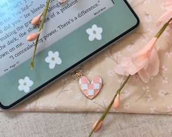 Kindle Charm: Bookish USB-C Dust Plug