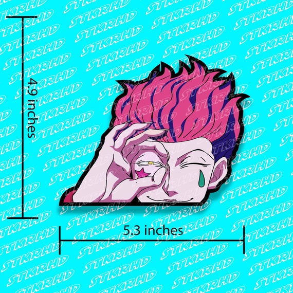 Hunter X Hisoka Peeker Sticker | Etsy UK